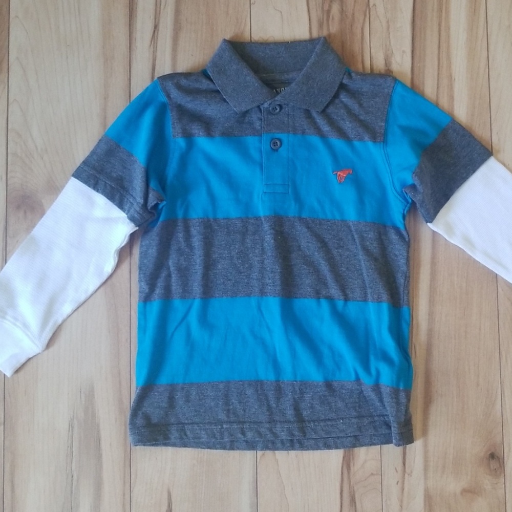 NWOT Boys long sleeve tee, Wrangler Jeans 4T